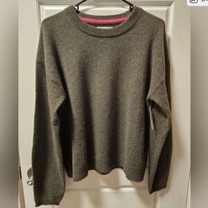 Velvet by Graham & Spencer Bracken Green Brynne Cashmere Sweater SOLD OUT!